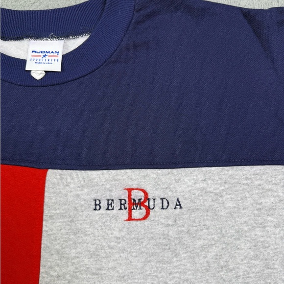 Vintage 90s Bermuda sweatshirt - Picture 3 of 5